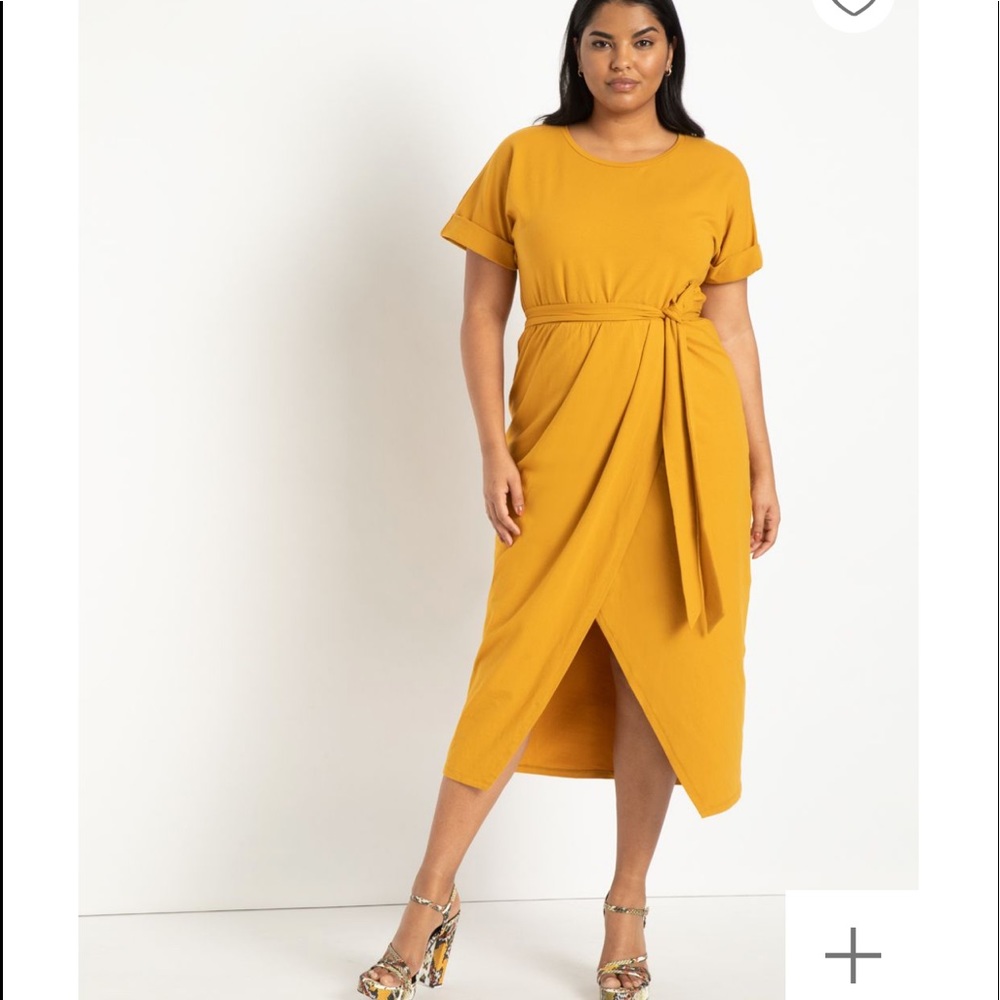 Eloquii Wrap Skirt Dress